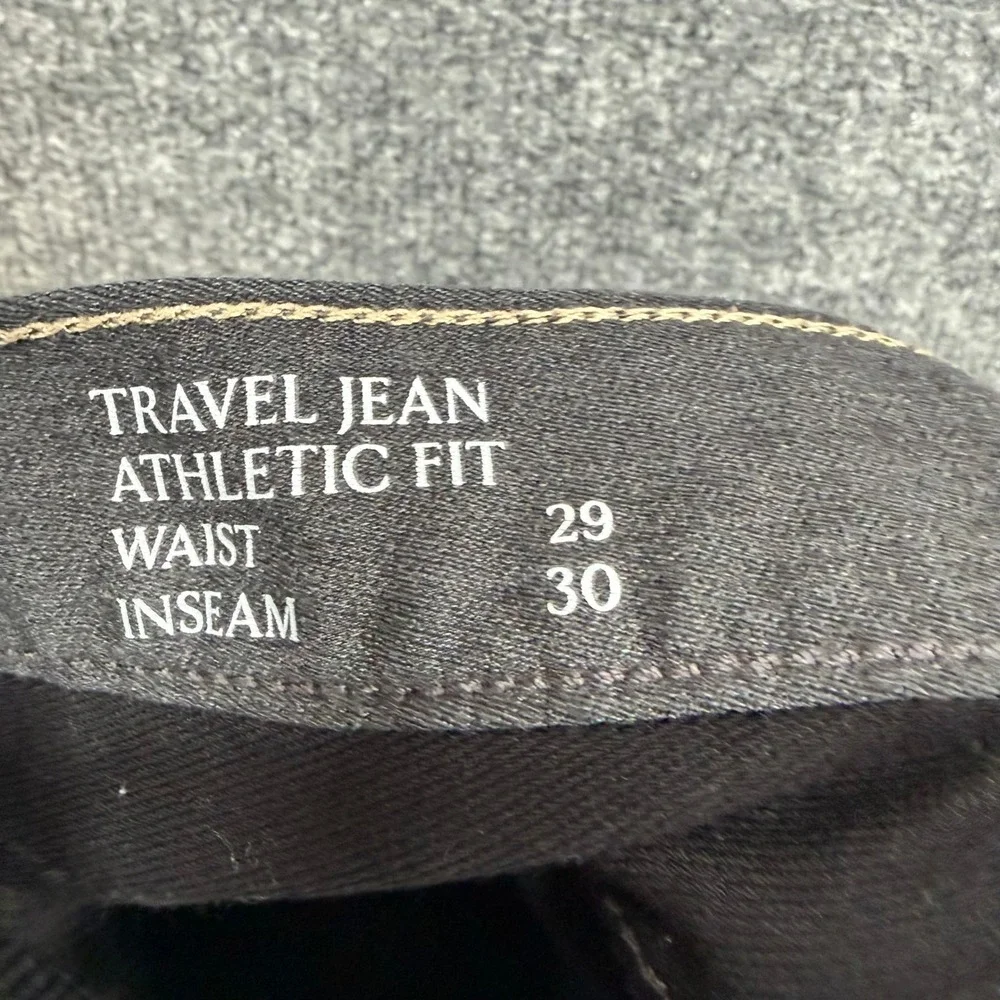 Banana‎ Republic Travel Jean Mens 29x30 Gray Athletic Fit Stretch Denim Pants